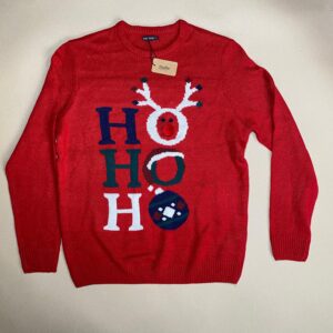 pull de noël ho ho ho