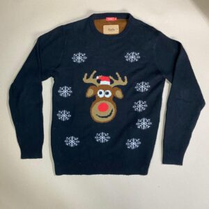 pull noël motif renne & flocons